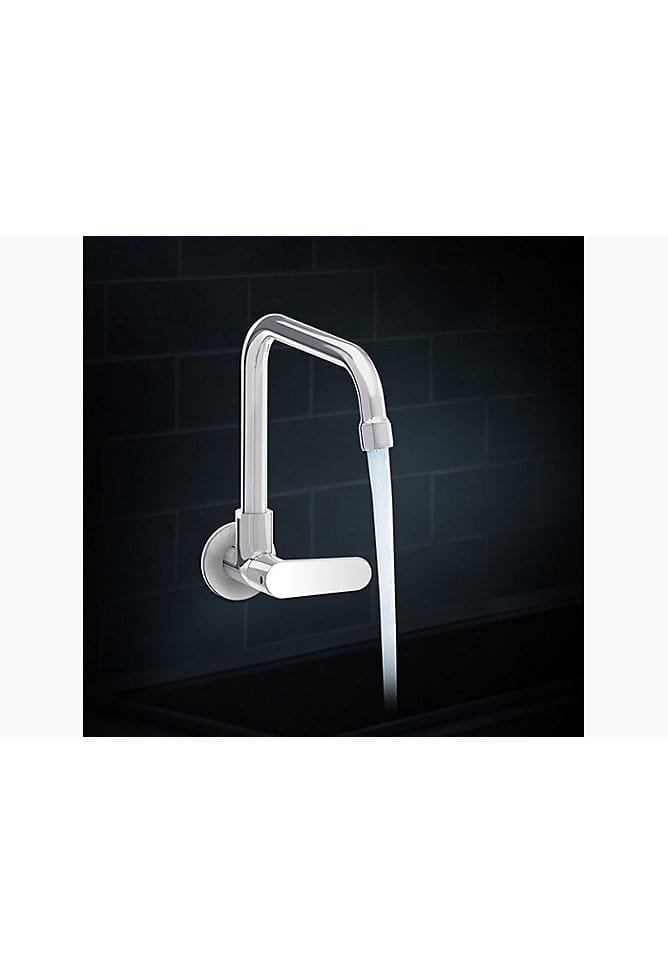 Beam One-Hole Wall-Mount Kitchen Faucet (Cold Only) — TILEWORLD Bengaluru